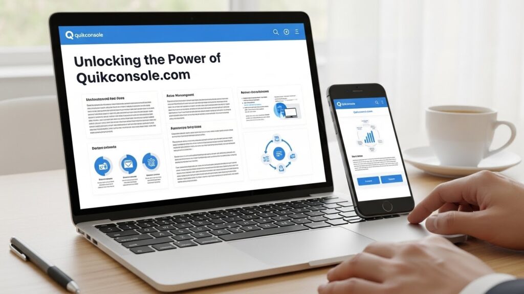 Unlocking the Power of Quikconsole.com: A Comprehensive Guide
