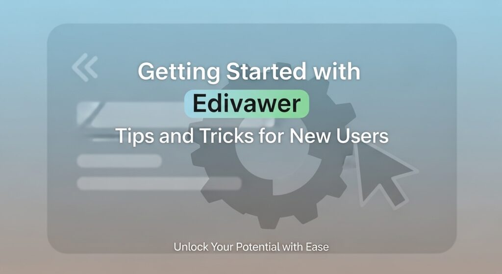 Getting Started with Edivawer: Tips and Tricks for New Users