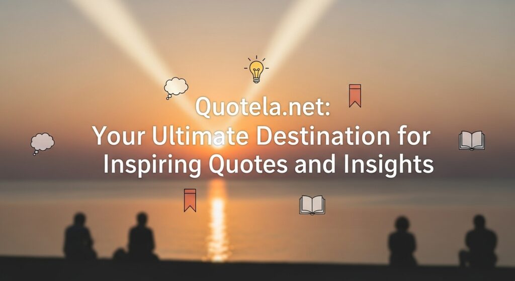 Quotela.net: Your Ultimate Destination for Inspiring Quotes and Insights