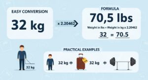 32kg to lbs
