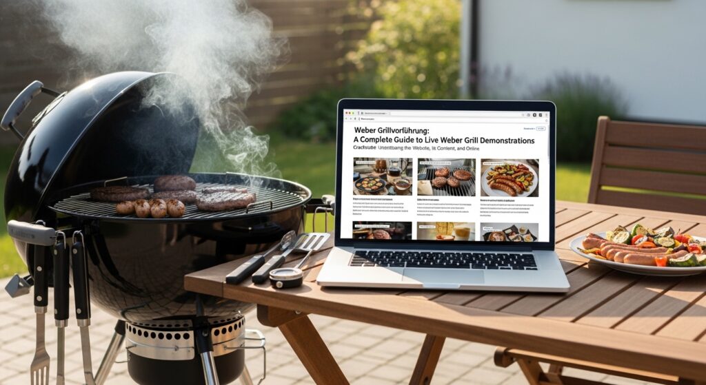 Weber Grillvorführung